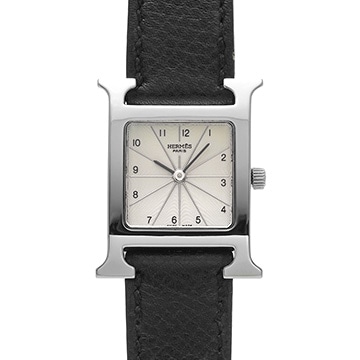 エルメス Hウォッチ HH1.210 ホワイト レディース 時計 【中古】【wristwatch】