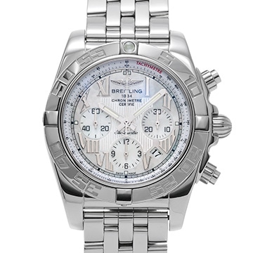 ブライトリング クロノマット 44 AB011012/A691 ホワイトシェル メンズ 時計 【中古】【wristwatch】
