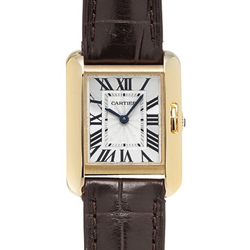 カルティエ タンク アングレーズ SM W5310028 シルバー レディース 時計 【中古】【wristwatch】