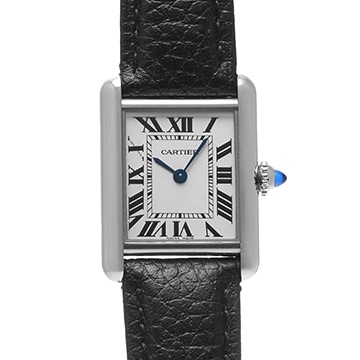 カルティエ タンク マスト SM WSTA0042 シルバー レディース 時計 【中古】【wristwatch】