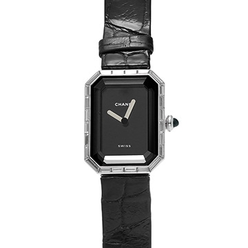 シャネル プルミエール H0096 ブラック/ダイヤモンド レディース 時計 【中古】【wristwatch】