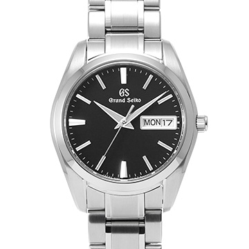 グランドセイコー ヘリテージコレクション クォーツ SBGT237 ブラック メンズ 時計 【中古】【wristwatch】