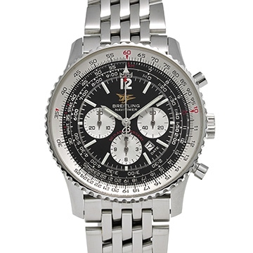 ブライトリング ナビタイマー 50th A4132213/B633 ブラック/シルバー メンズ 時計 【中古】【wristwatch】