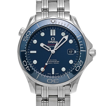 オメガ シーマスター ダイバー300 コーアクシャル 212.30.41.20.03.001 ブルー メンズ 時計 【中古】【wristwatch】