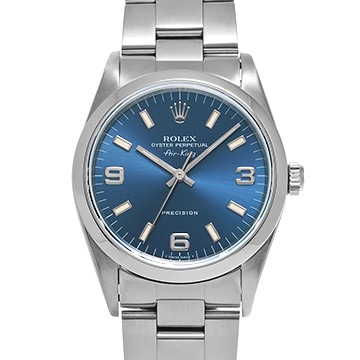 ロレックス エアキング 14000 ブルー メンズ 時計 【中古】【wristwatch】