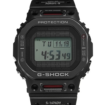 カシオ G-SHOCK フルメタル 5000シリーズ GMW-B5000TVA-1JR ブラック メンズ 時計 【中古】【wristwatch】