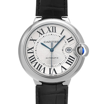 カルティエ バロンブルー ドゥ カルティエ 42mm WSBB0026 シルバー メンズ 時計 【中古】【wristwatch】