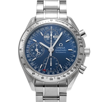 オメガ スピードマスター トリプルカレンダー 3523.80 ブルー メンズ 時計 【中古】【wristwatch】
