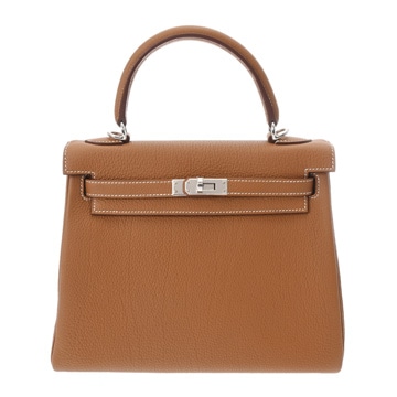 エルメス ケリー 25 内縫い 2WAY ゴールド トゴ レディース バッグ 【中古】【bag】