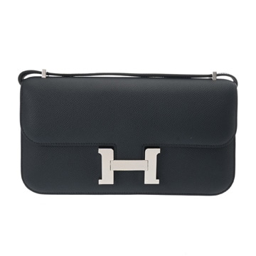 エルメス コンスタンス エラン ミロワール ブルーインディゴ ヴォーエプソン レディース バッグ 【中古】【bag】