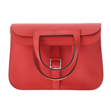 エルメス アルザン ミニ  ショルダーバッグ ルージュトマト ヴォースイフト レディース バッグ 【中古】【bag】