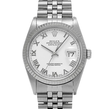 ロレックス デイトジャスト 16234 ホワイト メンズ 時計 【中古】【wristwatch】
