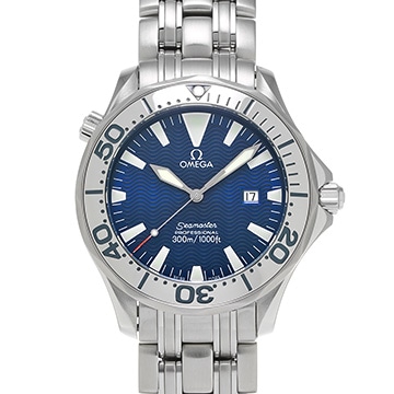 オメガ シーマスター プロフェッショナル 300 2265.80 ブルー メンズ 時計 【中古】【wristwatch】