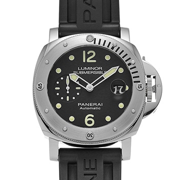 パネライ ルミノール サブマーシブル PAM01024  ブラック メンズ 時計 【中古】【wristwatch】