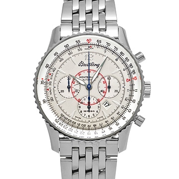 ブライトリング モンブリラン A414G96NP シルバー メンズ 時計 【中古】【wristwatch】