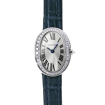 カルティエ ミニベニュワール WB520027 シルバー レディース 時計 【中古】【wristwatch】