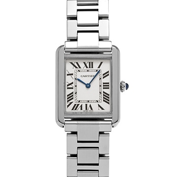 カルティエ タンク ソロ SM W5200013 シルバー レディース 時計 【中古】【wristwatch】