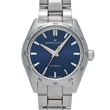 ハミルトン ジャズマスター パフォーマー 34MM H36115140 ブルー メンズ 時計 【中古】【wristwatch】