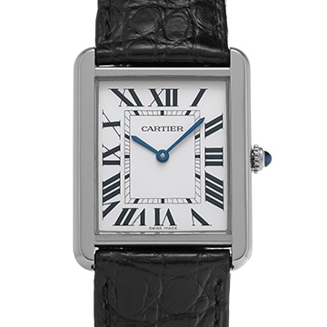 カルティエ タンク ソロ LM W5200003 シルバー メンズ 時計 【中古】【wristwatch】
