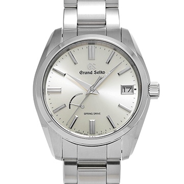 グランドセイコー ヘリテージコレクション スプリングドライブ SBGA437 シルバー メンズ 時計 【中古】【wristwatch】