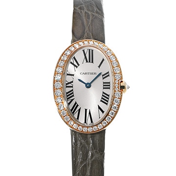 カルティエ ベニュワール SM WB520004 シルバー レディース 時計 【中古】【wristwatch】