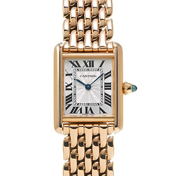カルティエ タンク ルイ カルティエ SM WGTA0023 シルバー メンズ 時計 【中古】【wristwatch】