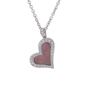 ピアジェ ライムライト ネックレス シルバー K18ホワイトゴールド WG レディース ジュエリー 【中古】【jewelry】