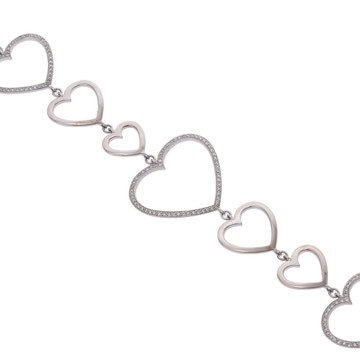 ノーブランド K18ホワイトゴールド WG レディース ジュエリー 【中古】【jewelry】