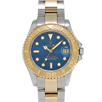 ロレックス ヨットマスター ボーイズ 68623 ブルー ユニセックス 時計 【中古】【wristwatch】