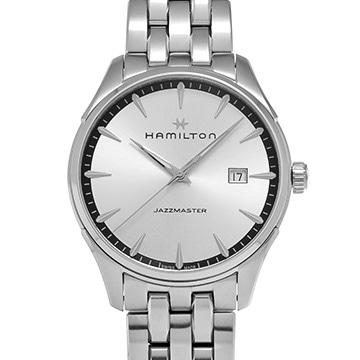 ハミルトン ジャズマスター ジェント クォーツ H32451151 シルバー メンズ 時計 【中古】【wristwatch】