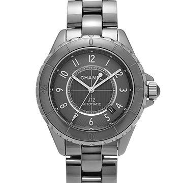 シャネル J12 クロマティック 41MM H2934 グレー メンズ 時計 【中古】【wristwatch】