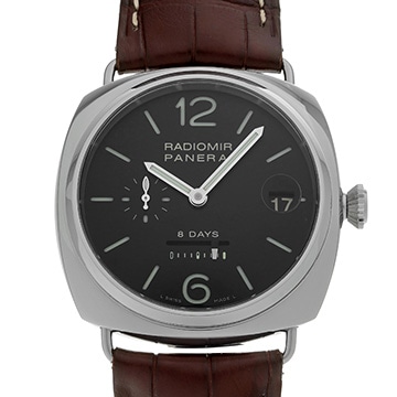 パネライ ラジオミール 8デイズ PAM00268 ブラック メンズ 時計 【中古】【wristwatch】