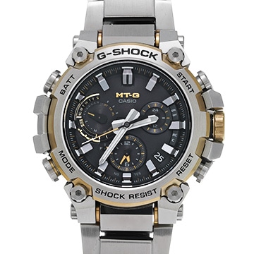 カシオ G-SHOCK MTG-B3000シリーズ MTG-B3000D-1A9JF ブラック メンズ 時計 【中古】【wristwatch】