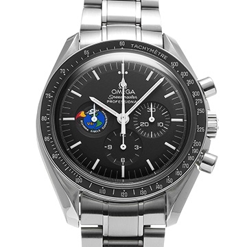 オメガ スピードマスター プロフェッショナル ミッションズ アポロ7号 3597.11 ブラック メンズ 時計 【中古】【wristwatch】