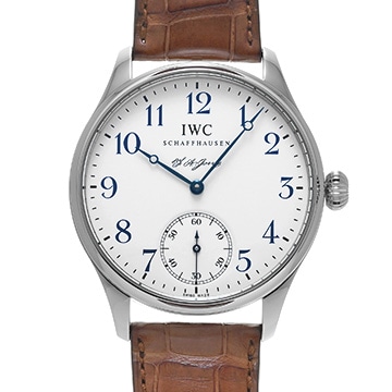 IWC ポルトギーゼ F.A.ジョーンズ IW544203 ホワイト メンズ 時計 【中古】【wristwatch】