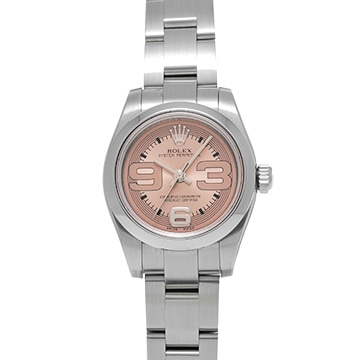ロレックス オイスターパーペチュアル 26 176200 ピンク レディース 時計 【中古】【wristwatch】