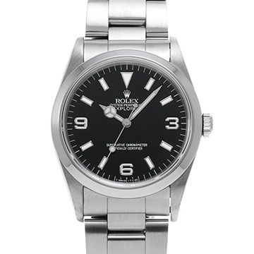 ロレックス エクスプローラー 14270 ブラック メンズ 時計 【中古】【wristwatch】