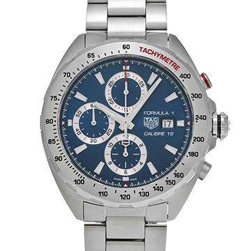 タグ ホイヤー フォーミュラ1 キャリバー16 クロノグラフ CAZ2015.BA0876 ブルー メンズ 時計 【中古】【wristwatch】