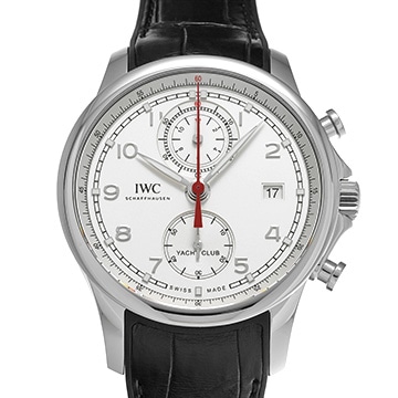 IWC ポルトギーゼ ヨットクラブ クロノグラフ IW390502 シルバー メンズ 時計 【中古】【wristwatch】