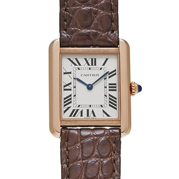 カルティエ タンク ソロ SM W5200024 シルバー レディース 時計 【中古】【wristwatch】