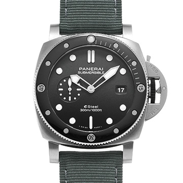 パネライ サブマーシブル クアランタクアトロ Grigio Roccia PAM01288 グレー・グラデーション メンズ 時計 【中古】【wristwatch】
