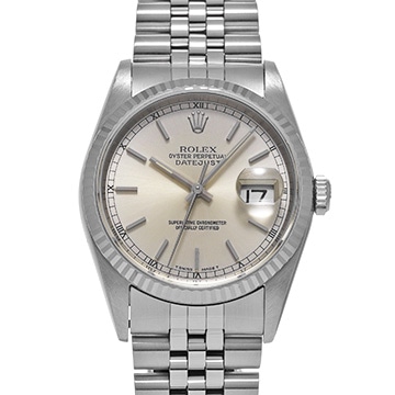 ロレックス デイトジャスト 16234 シルバー メンズ 時計 【中古】【wristwatch】