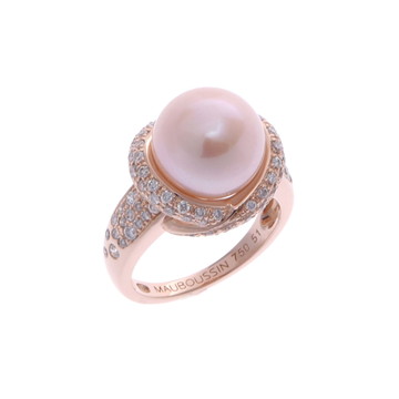 モーブッサン マイラブ リング #51 ゴールド K18ピンクゴールド PG レディース ジュエリー 【中古】【jewelry】
