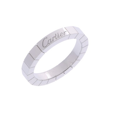 カルティエ ラニエールリング #49 シルバー B4045049 K18ホワイトゴールド WG レディース ジュエリー 【中古】【jewelry】