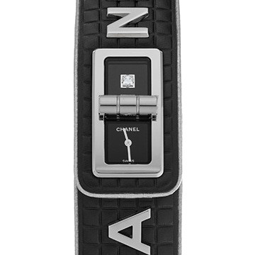 シャネル コード ココ ウォンテッド ドゥ シャネル H6947 ブラックラッカー/ダイヤモンド レディース 時計 【中古】【wristwatch】
