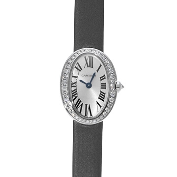 カルティエ ミニベニュワール  WB520027 シルバー レディース 時計 【中古】【wristwatch】
