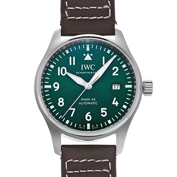 IWC パイロット ウォッチ マーク XX IW328205 グリーン メンズ 時計 【中古】【wristwatch】