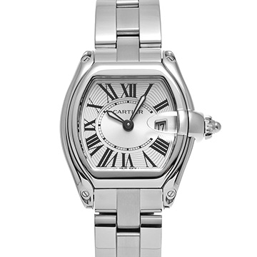 カルティエ ロードスター SM W62016V3 シルバー レディース 時計 【中古】【wristwatch】