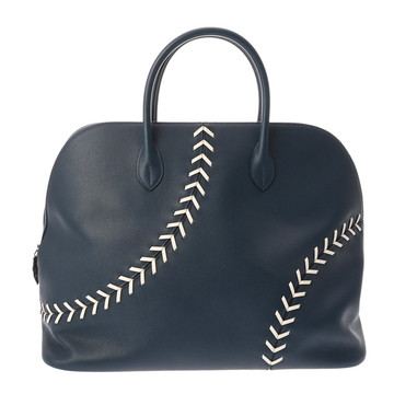 エルメス ボリード 1923 45 ベースボール ブルードマルド エバーカラー レディース バッグ 【中古】【bag】