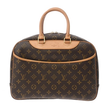 ルイ ヴィトン モノグラム ドーヴィル ブラウン M47270 モノグラムキャンバス レディース バッグ 【中古】【bag】